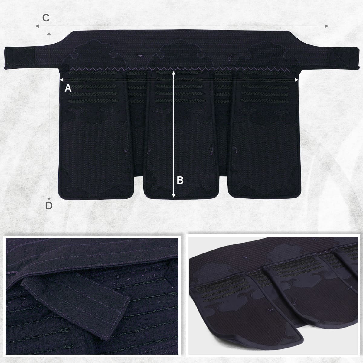 【特価1点限り】5mm ミシン刺 クラリーノ仕立て/M(中)