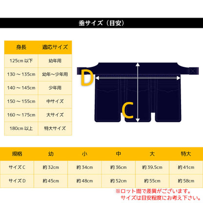 6mm 特織刺し地  特織ヘリ合皮 赤無幻 防具セット 胴有無選択可[ AM ]