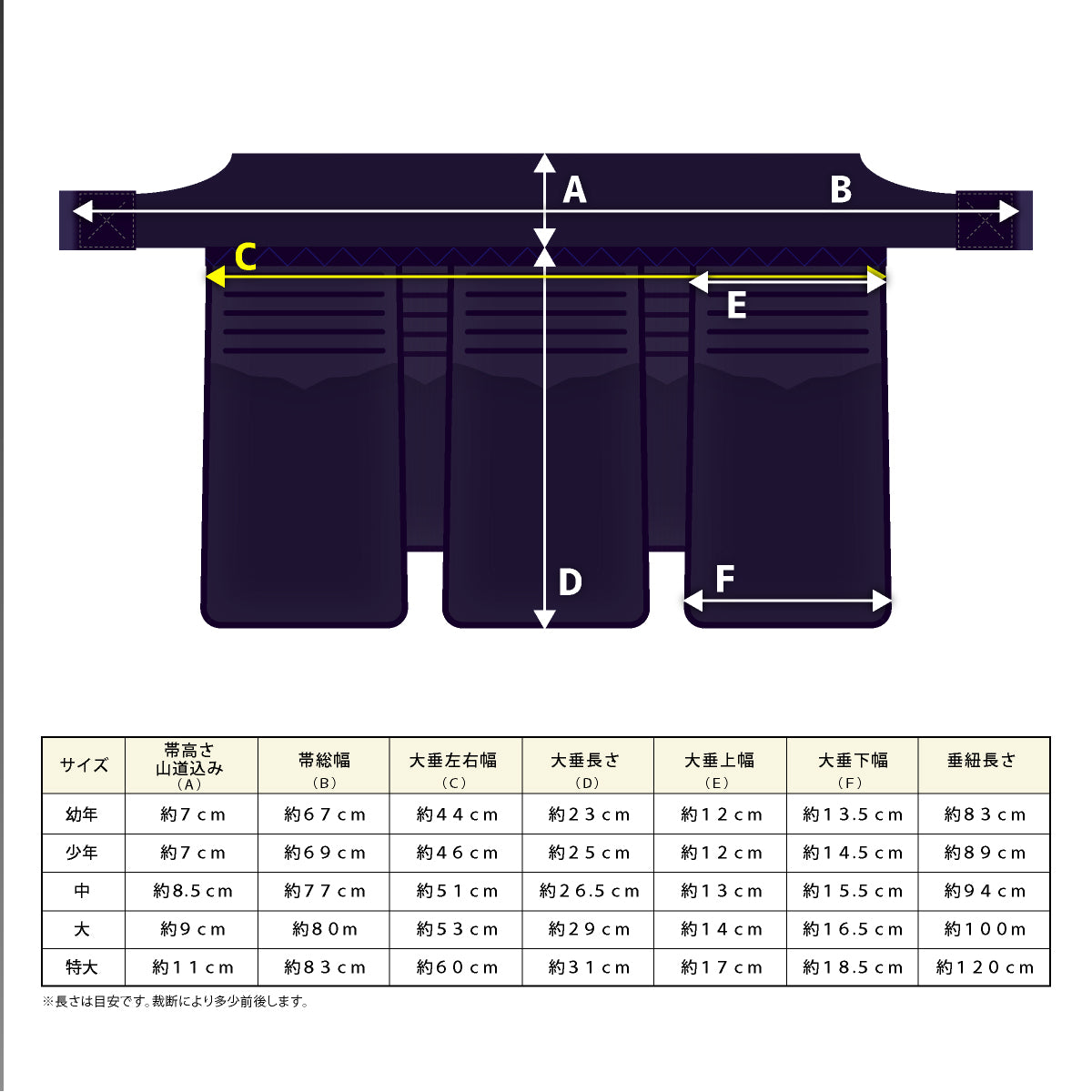 【 頂黒 】 垂 単品 6mm 総織刺し 五段飾り・具の目刺し